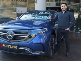 Mercedes elektrikli araba