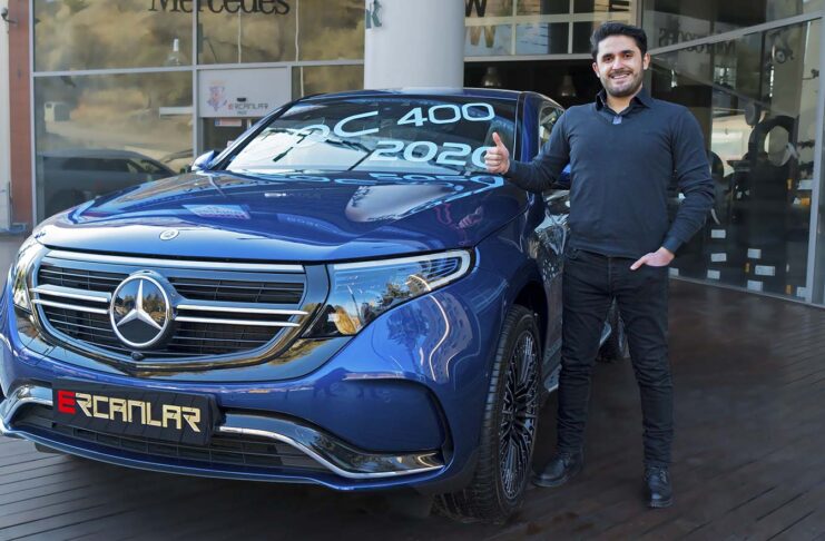 Mercedes elektrikli araba